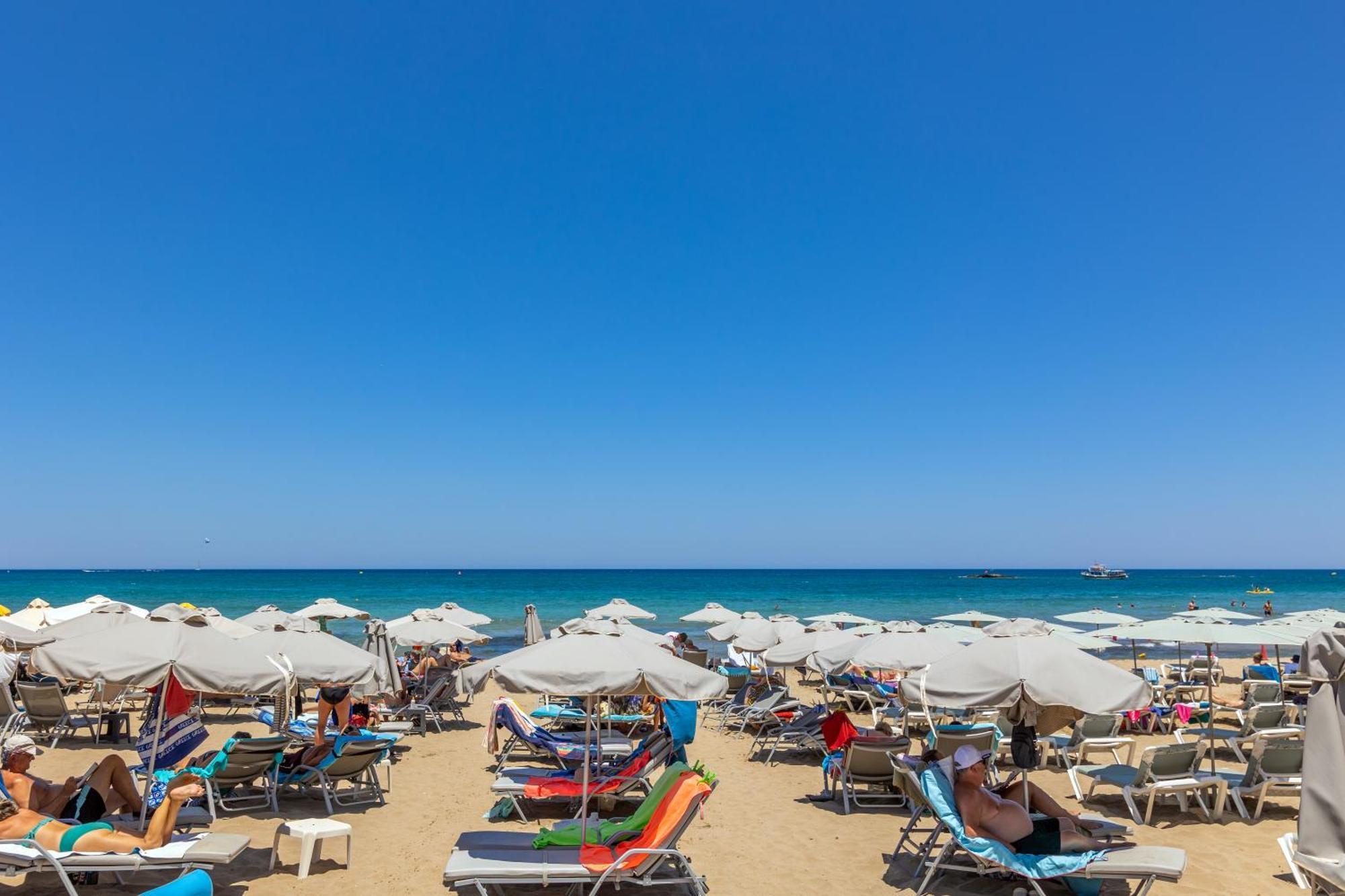 Mythical Escapes! Hotel Stalida Bagian luar foto